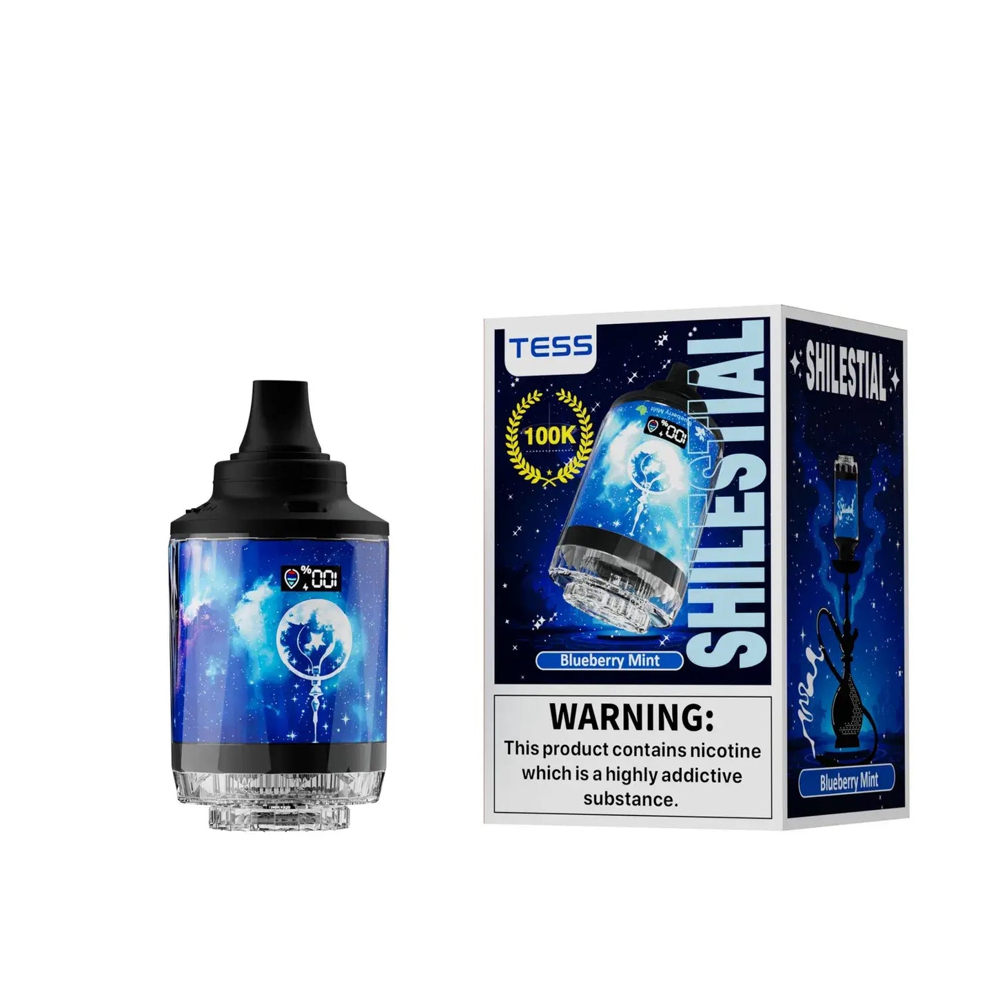 E-Shisha Hookah 100K Puff DTL - Grossiste Cigarette Électronique Casablanca Maroc