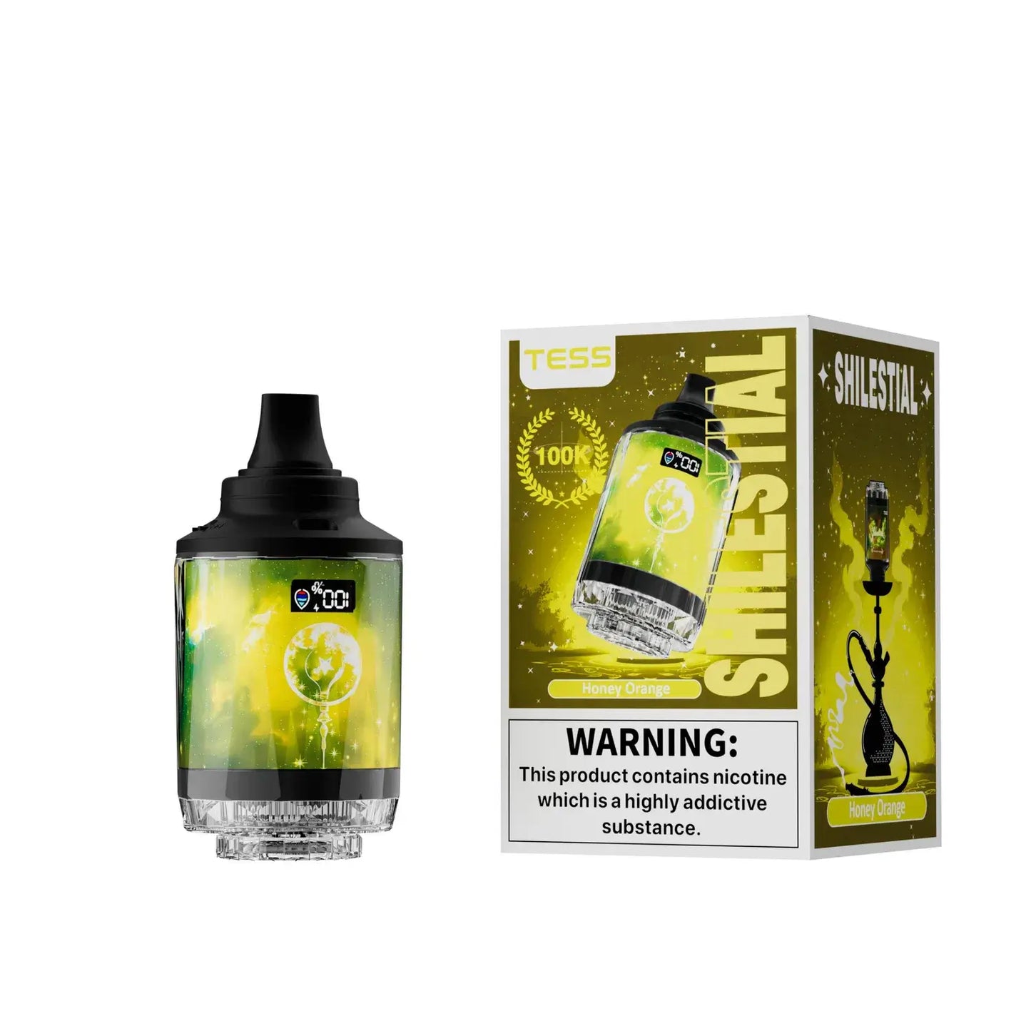 E-Shisha Hookah 100K Puff DTL - Grossiste Cigarette Électronique Casablanca Maroc