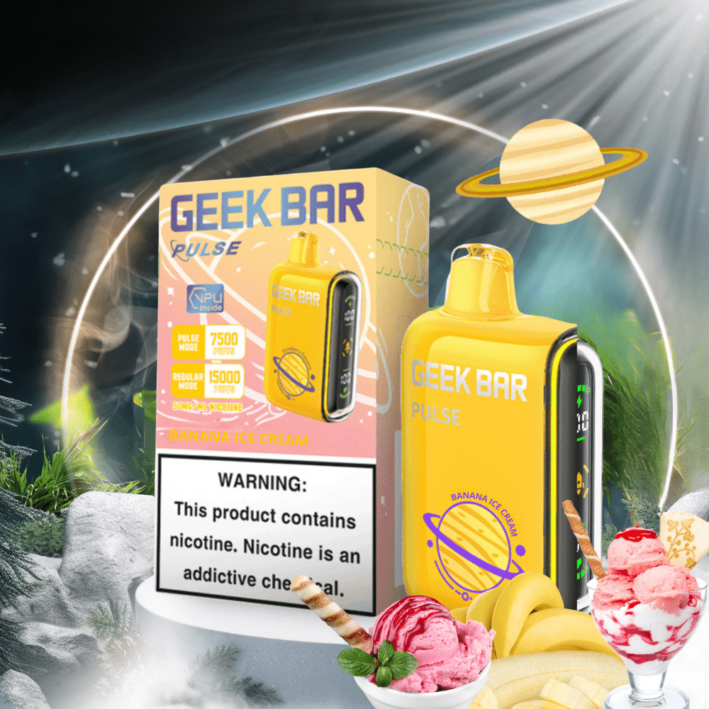 GeekBar Pulse 5% 15000 Puffs - Grossiste Cigarette Électronique Casablanca Maroc