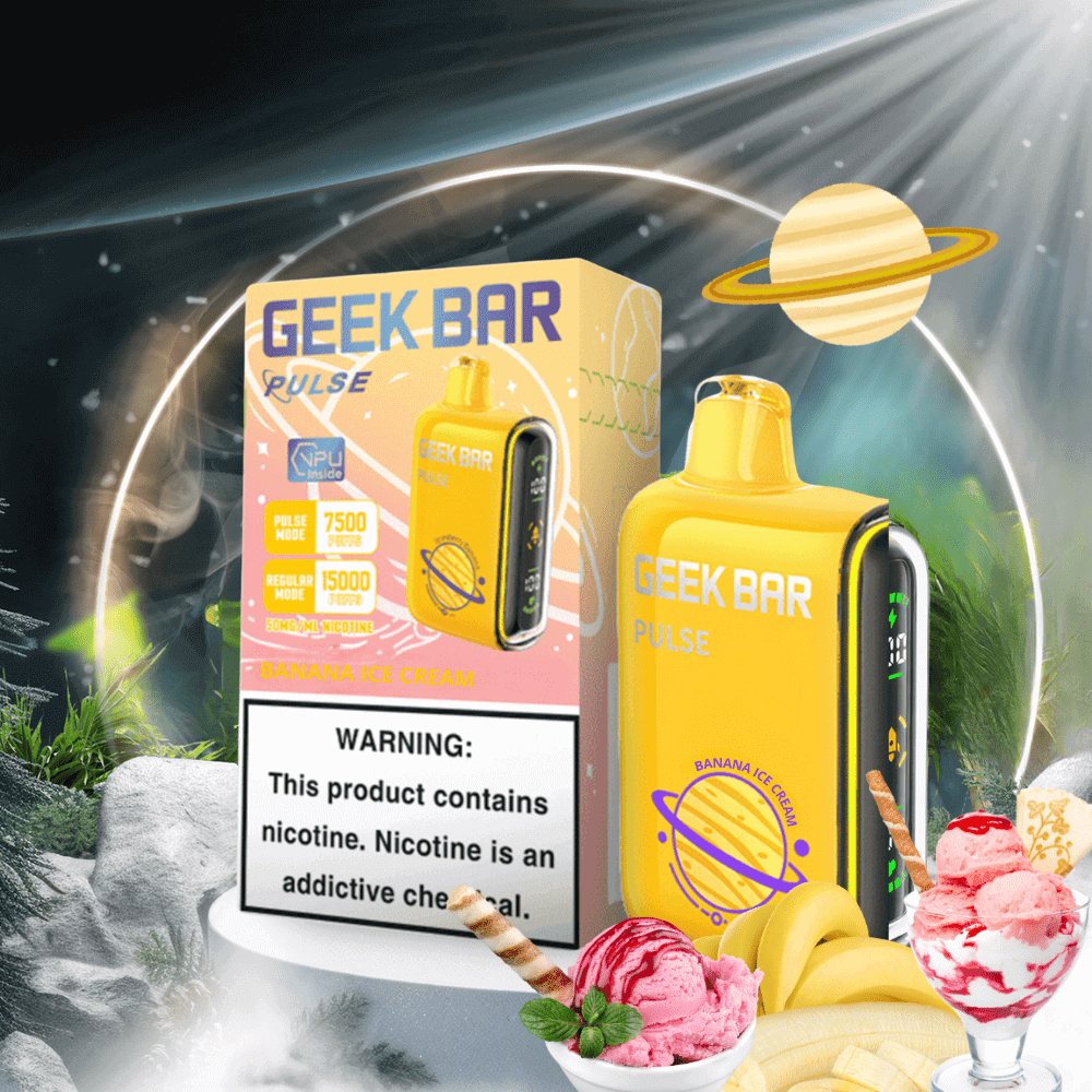 GeekBar Pulse 5% 15000 Puffs - Grossiste Cigarette Électronique Casablanca Maroc