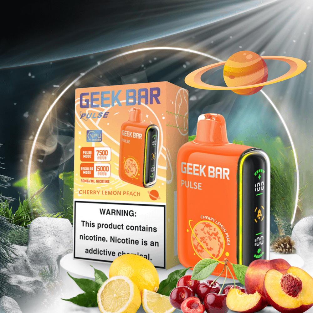 GeekBar Pulse 5% 15000 Puffs - Grossiste Cigarette Électronique Casablanca Maroc