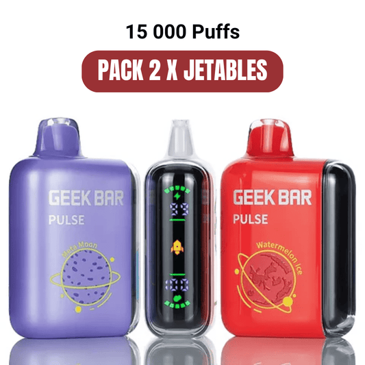 GeekBar Pulse 15000 Puffs (PACK de 2 jetables)