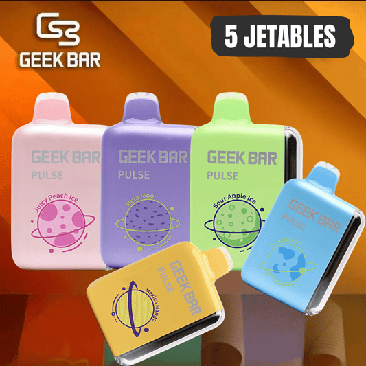 GeekBar Pulse 15000 Puffs (PACK de 5 jetables) - Grossiste Cigarette Électronique Casablanca Maroc