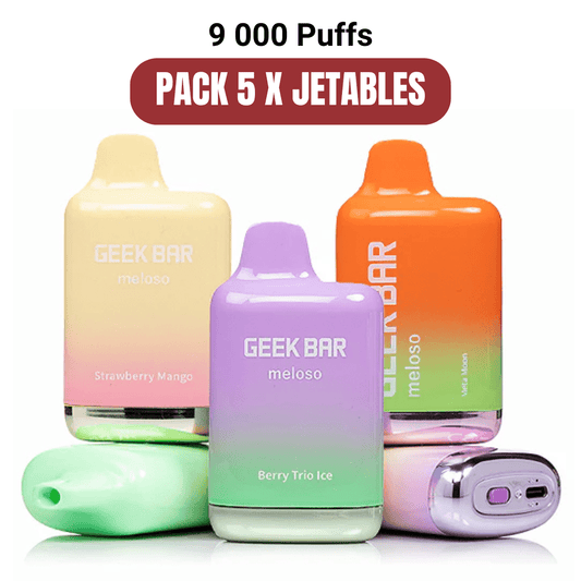 Geekbar Meloso Max 9000 Puffs (PACK de 5 jetables)