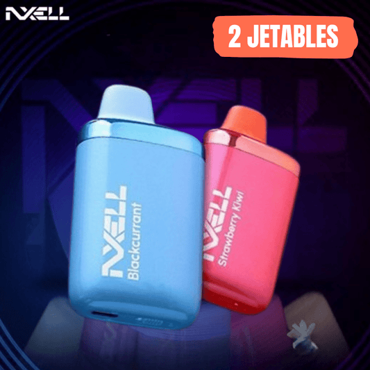 Nxell 10000 Puffs (PACK de 2 jetables) - Grossiste Cigarette Électronique Casablanca Maroc