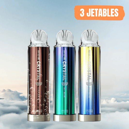 SKE Crystal Bar 4500 (PACK de 3 jetables) - Grossiste Cigarette Électronique Casablanca Maroc